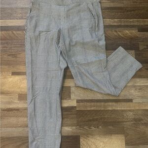 Women’s Plus Gray Plaid Pants